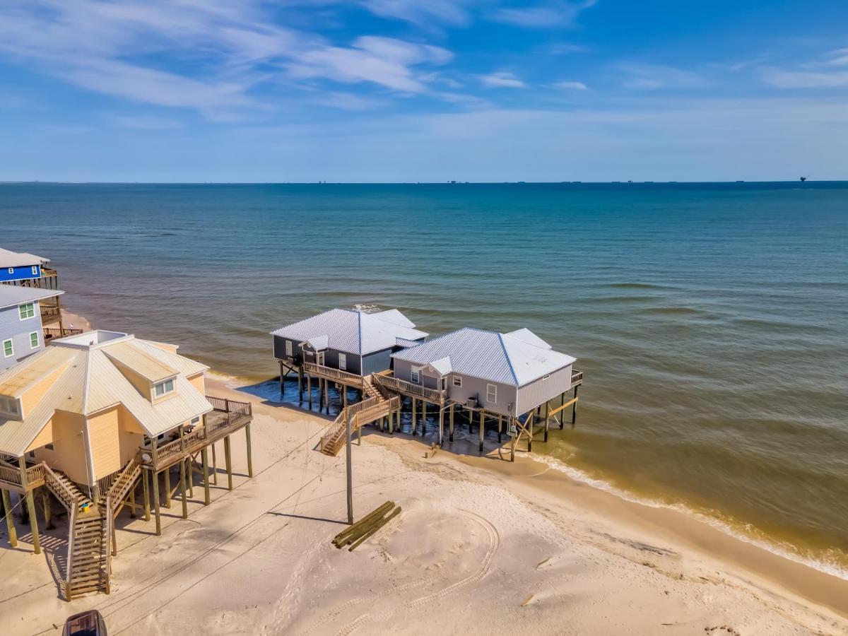 Beach Music - Gorgeous And Gulf Front! Large Deck Allows You To Stargaze With The Waves Crashing Beneath You, Home Dauphin Island Exterior photo